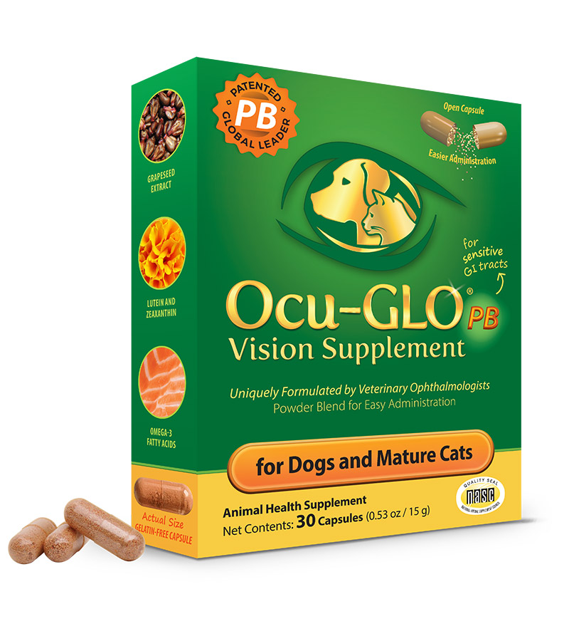 Ocu-GLO<sup>®</sup> Powder Blend for Small Dogs and Mature Cats
