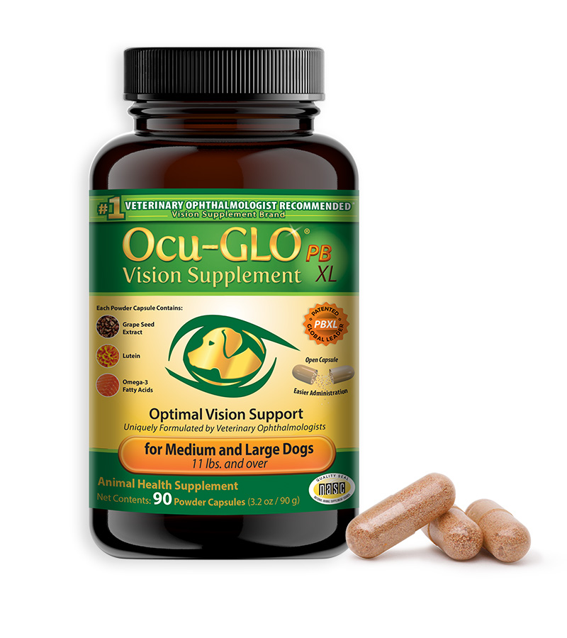 Ocu-GLO<sup>®</sup> Powder Blend XL for Medium to Large Dogs